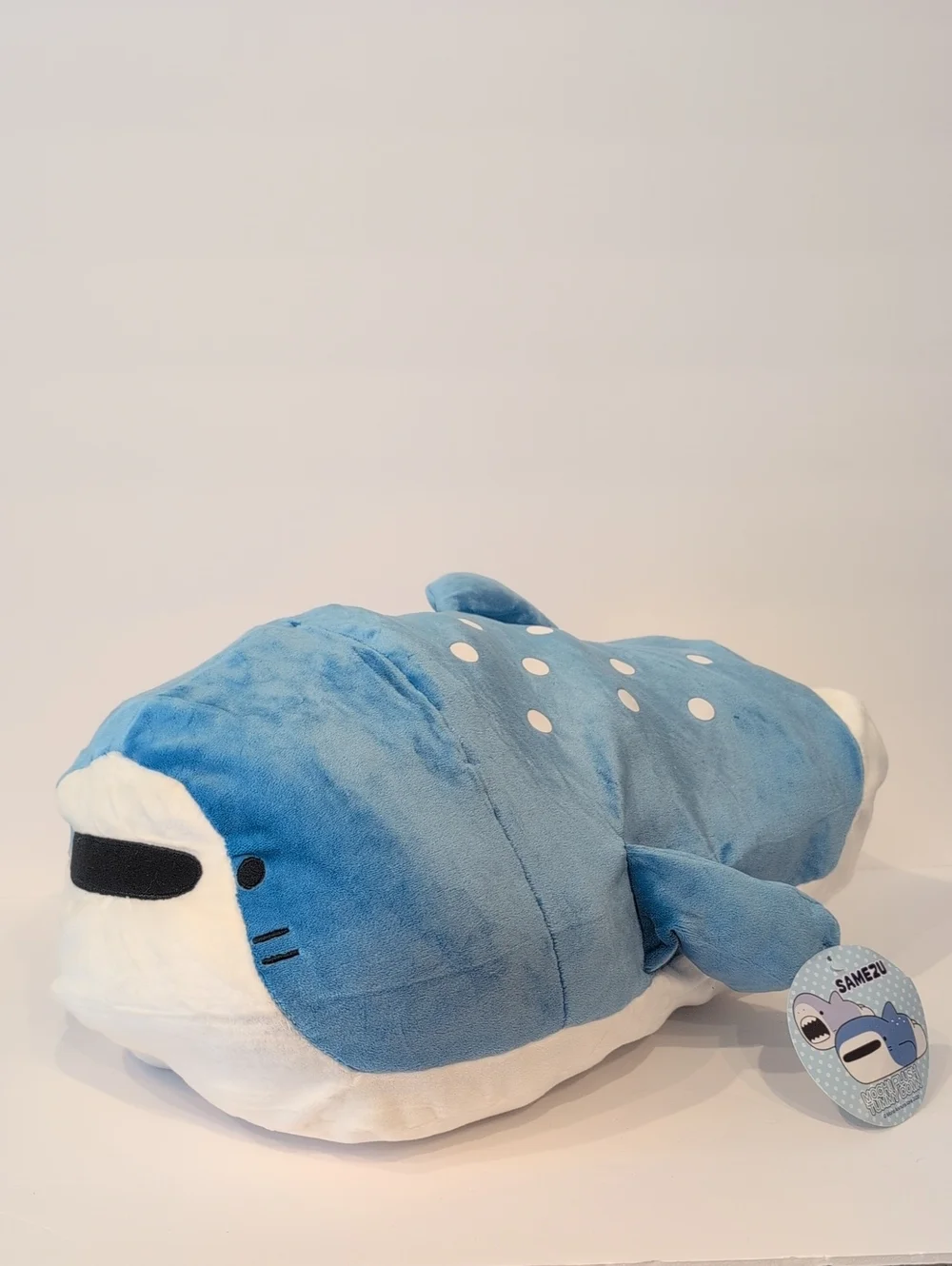 Blue Spotted Whale Shark Plush Toy  NWT